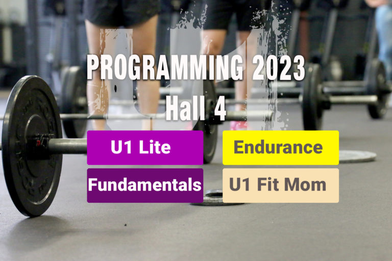 Programming Week 16 – 2024-Hall 4 - CrossFit U1